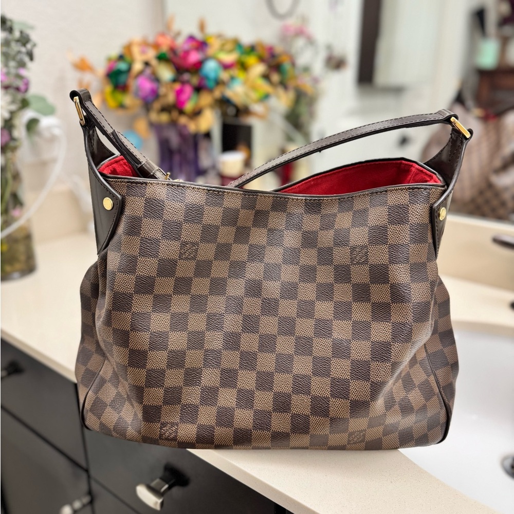 Louis Vuitton Brown Damier Ebene Shoulder Bag - Picture 8 of 8